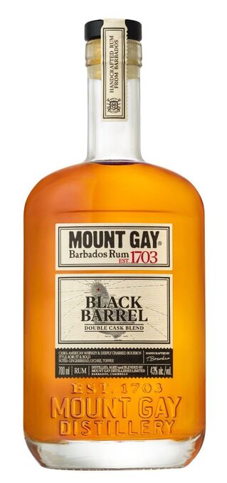 Prik en Tik Mount Gay Rum Black Barrel fles 70cl aanbieding