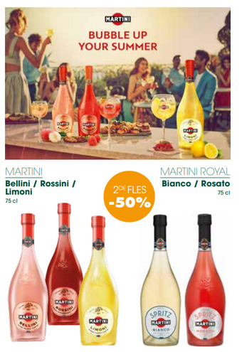 Prik en Tik Martini aanbieding