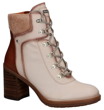Pikolinos Pompeya Beige Enkellaarzen promotie bij Torfs