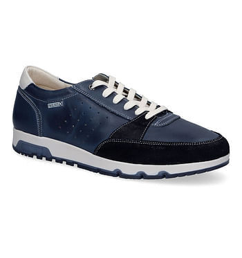Pikolinos Alarcon Blauwe Veterschoenen promotie bij Torfs