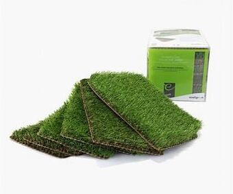 Brico Exelgreen kunstgrasstalen voor tuin aanbieding