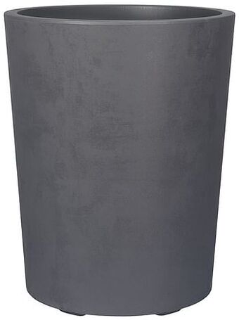Brico Deroma bloembak Vaso Millennium met waterresere antraciet Ø43,5cm aanbieding