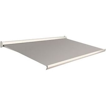Brico Domasol zonnetent elektrisch ’Factor 10-C’ grijs 400 x 250 cm aanbieding