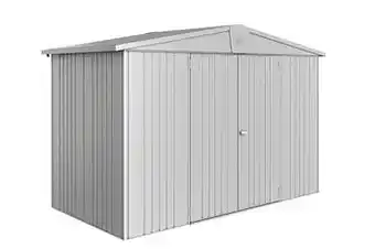 Brico Biohort tuinhuis Europa 4A zilver 156x316cm aanbieding