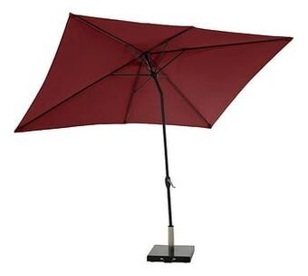 Dreamland Aluminium parasol 2 x 3 m bordeaux aanbieding