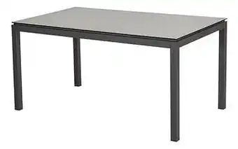 Ocean tuintafel Jura Charcoal L 150 x B 100 cm