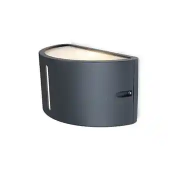 Brico Lutec wandlamp buiten ’Bonn’ antraciet 60W aanbieding