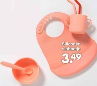 Siliconen slabbetje