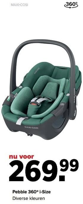 Maxi-cosi pebble 360º i-size