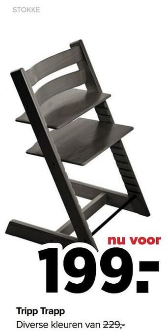 Baby-Dump Stokke tripp trapp aanbieding