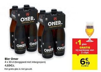 Carrefour Bier omer aanbieding
