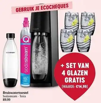 Bruiswatertoestel sodastream - terra