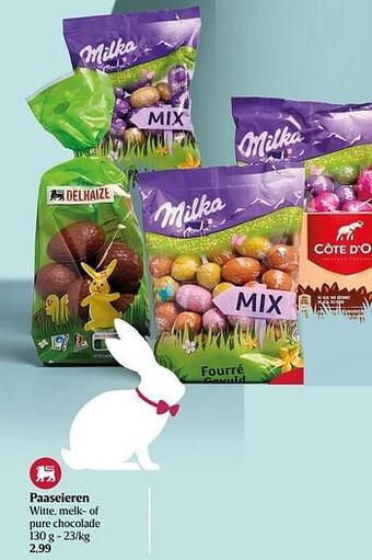 Delhaize Paaseieren aanbieding