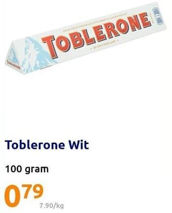 Action Toblerone wit aanbieding