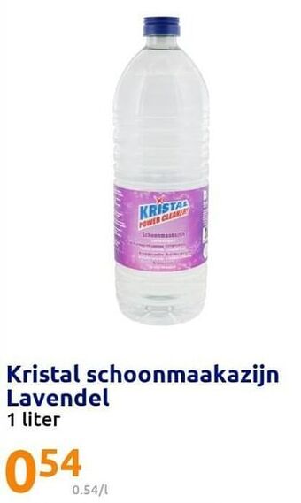 Action Kristal schoonmaakazijn lavendel aanbieding