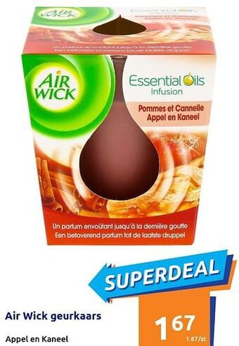 Action Air wick geurkaars aanbieding