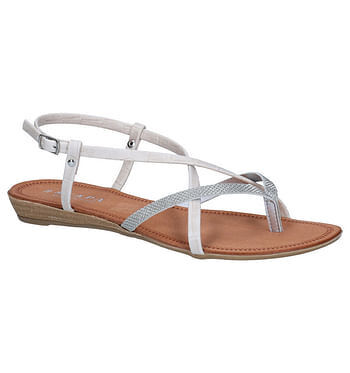 Scapa Witte Sandalen promotie bij Torfs