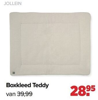 Baby-Dump Boxkleed teddy aanbieding