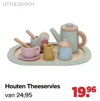 Baby-Dump Little dutch houten theeservies aanbieding