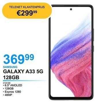 AUVA Samsung galaxy a33 5g 128gb aanbieding