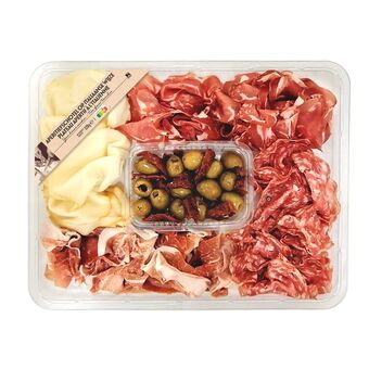 Delhaize Aperitiefschotel op Italiaanse wijze aanbieding