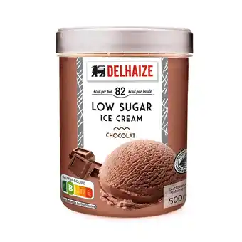 Delhaize Roomijs | Chocolade | Low sugar aanbieding