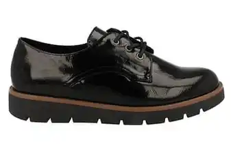 Berca Shoes Claudia Ghizzani Veterschoen Dames Trend Veterschoen - Zwart aanbieding