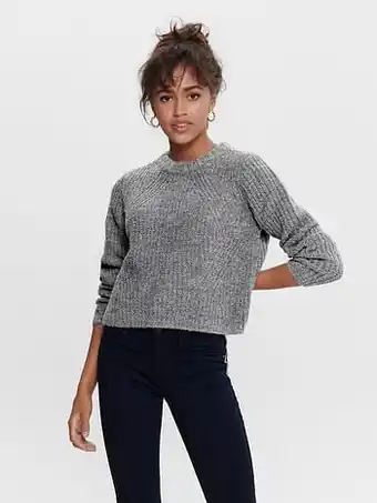 Berca Shoes Only Trui Only Trui Copped Fit - Grijs aanbieding
