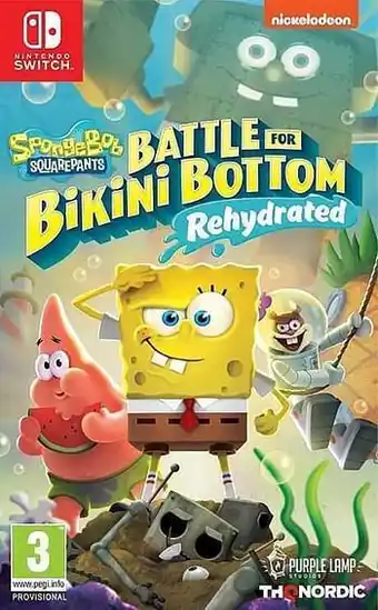 Dreamland Nintendo Switch Spongebob Squarepants Battle for Bikini Bottom Rehydrated ENG/FR aanbieding