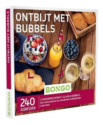 Dreamland Bongo cadeaubon Ontbijt met Bubbels aanbieding
