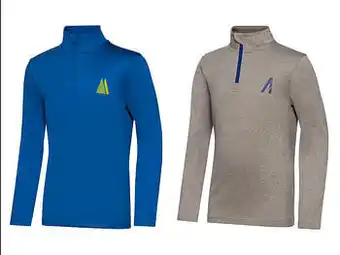 Lidl CRIVIT® Thermoshirt met lange mouwen en sportieve opstaande kraag aanbieding