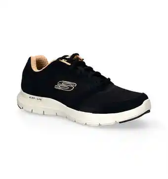 Torfs Skechers Flex Advantage Zwarte Sneakers aanbieding