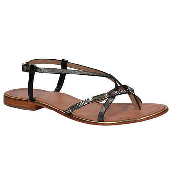Les Tropeziennes Monaco Zwarte Sandalen promotie bij Torfs