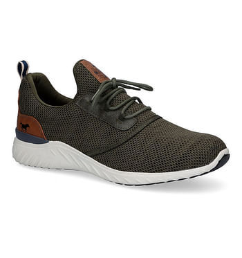 Mustang Kaki Slip-on Sneakers promotie bij Torfs