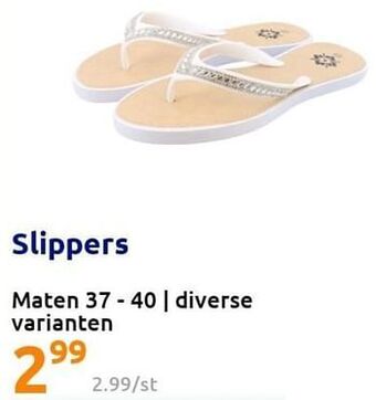 Action Slippers aanbieding