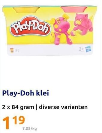Action Play-doh klei aanbieding