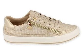 Berca Shoes S. Oliver Sneaker Laag Dames - Goud aanbieding