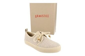 Berca Shoes Armistice Sneaker Laag Dames - Beige aanbieding