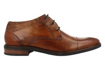 Berca Shoes Bugatti Veterschoen Heren - Cognac aanbieding