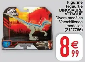 Cora Figurine figuurtje dinosaure attaque aanbieding