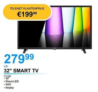Elektro Van Assche Lg 32`` smart tv aanbieding
