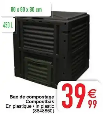 Bac de compostage compostbak