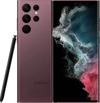 Krëfel Galaxy S22 Ultra 5G 128 GB Burgundy aanbieding