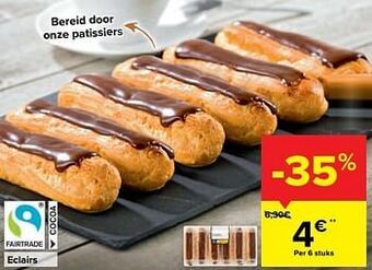 Carrefour Eclairs aanbieding
