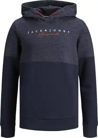 Berca Shoes Jack & Jones Sweater Jortailer Navy Sweat Logo - Blauw aanbieding