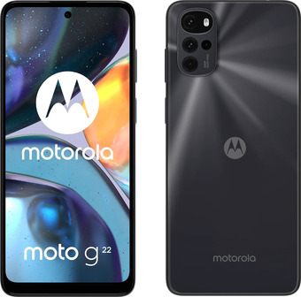 Krëfel moto g22 64 GB Cosmic Black aanbieding