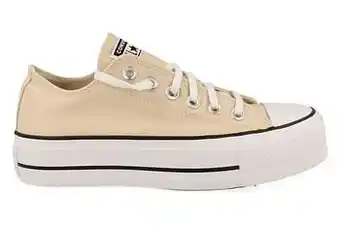 Berca Shoes Converse Veterschoen Dames Converse Lift - Camel aanbieding