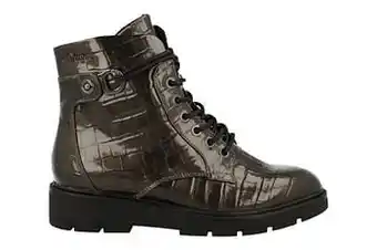 Berca Shoes S. Oliver Bottine Dames Trend Dierenprint - Brons aanbieding