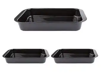 ERNESTO® Ovenschotel of bakvormen, emaille, krasvast