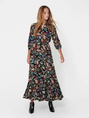 Berca Shoes Only Kleedje Ginny Kleedje Long Dress - Multicolor aanbieding
